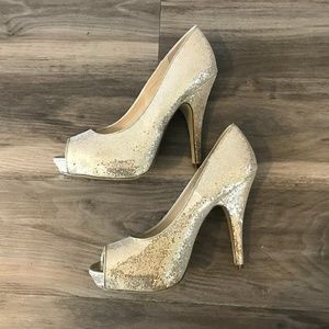 Maripe Amaya Peep Toe Pumps